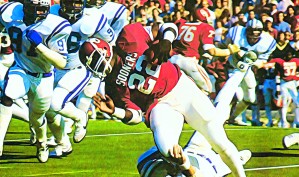 1982 Marcus Dupree Oklahoma Football Art